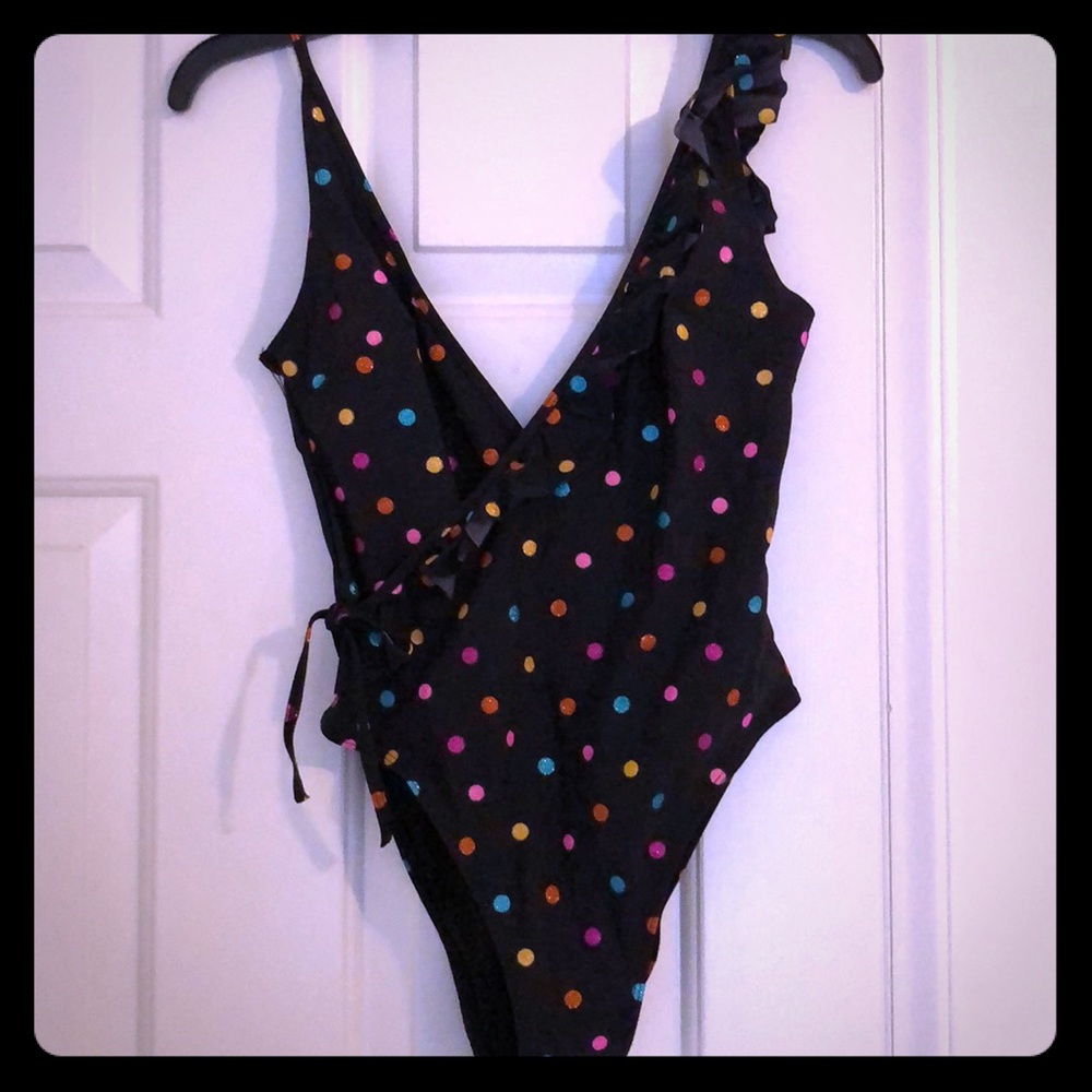 & OTHER STORIES Polka Dot Swimsuit